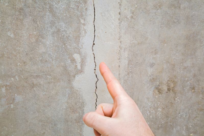 Crack Repair in Basement Wall